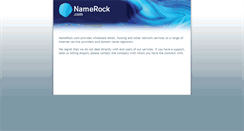 Desktop Screenshot of namerock.com
