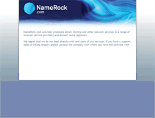 Tablet Screenshot of namerock.com